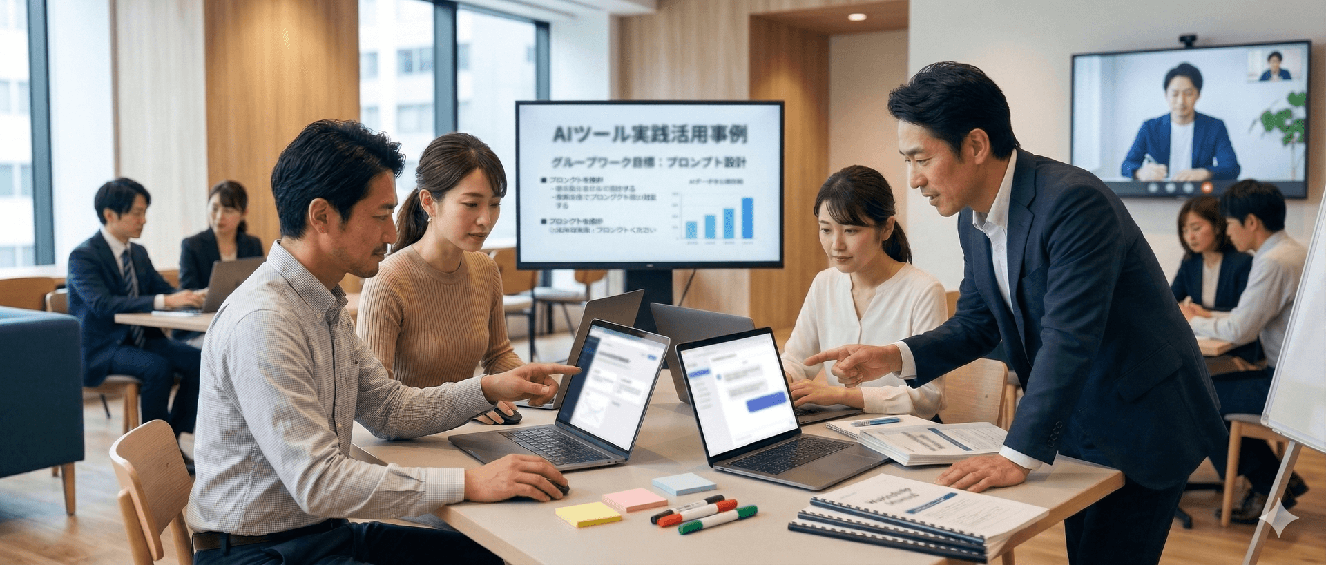 社員向けAIリスキリング